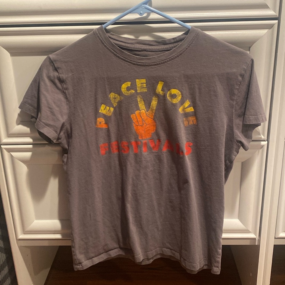 Peace Love and Festivals T-Shirt